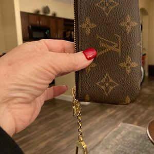 Louis Vuitton monogram key pouch